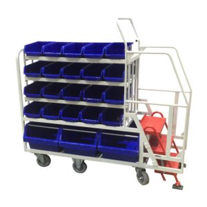Multi Tier Step Storage Trolley ST09 (Portfolio Item)