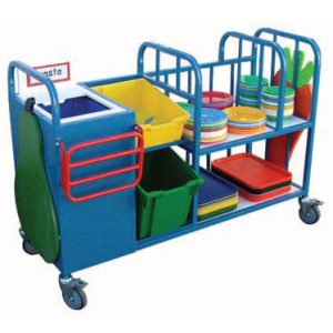 Combi Clearing Trolley For Plates, Trays & Bowls  (15SDJTN)