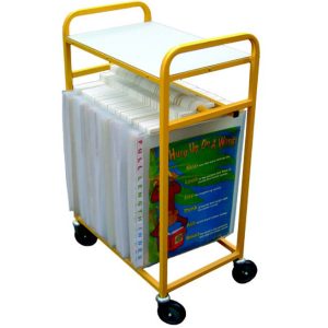 Single Tier Big Book Rail & Flat Shelf (2BBJ)