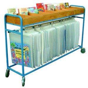 Single Tier Big Book Storage Rail & Bookshelf (BBSY9)