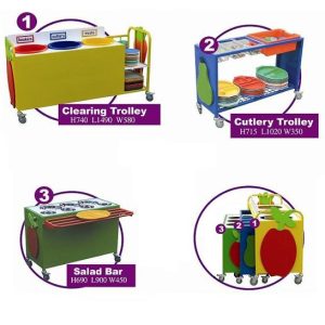 Small Nesting Cooking Trolley Bundle (SmNesting Range)