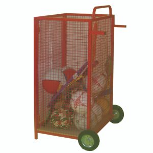 Upright Mobile Mesh Sports Cage Trolley (1STJ)